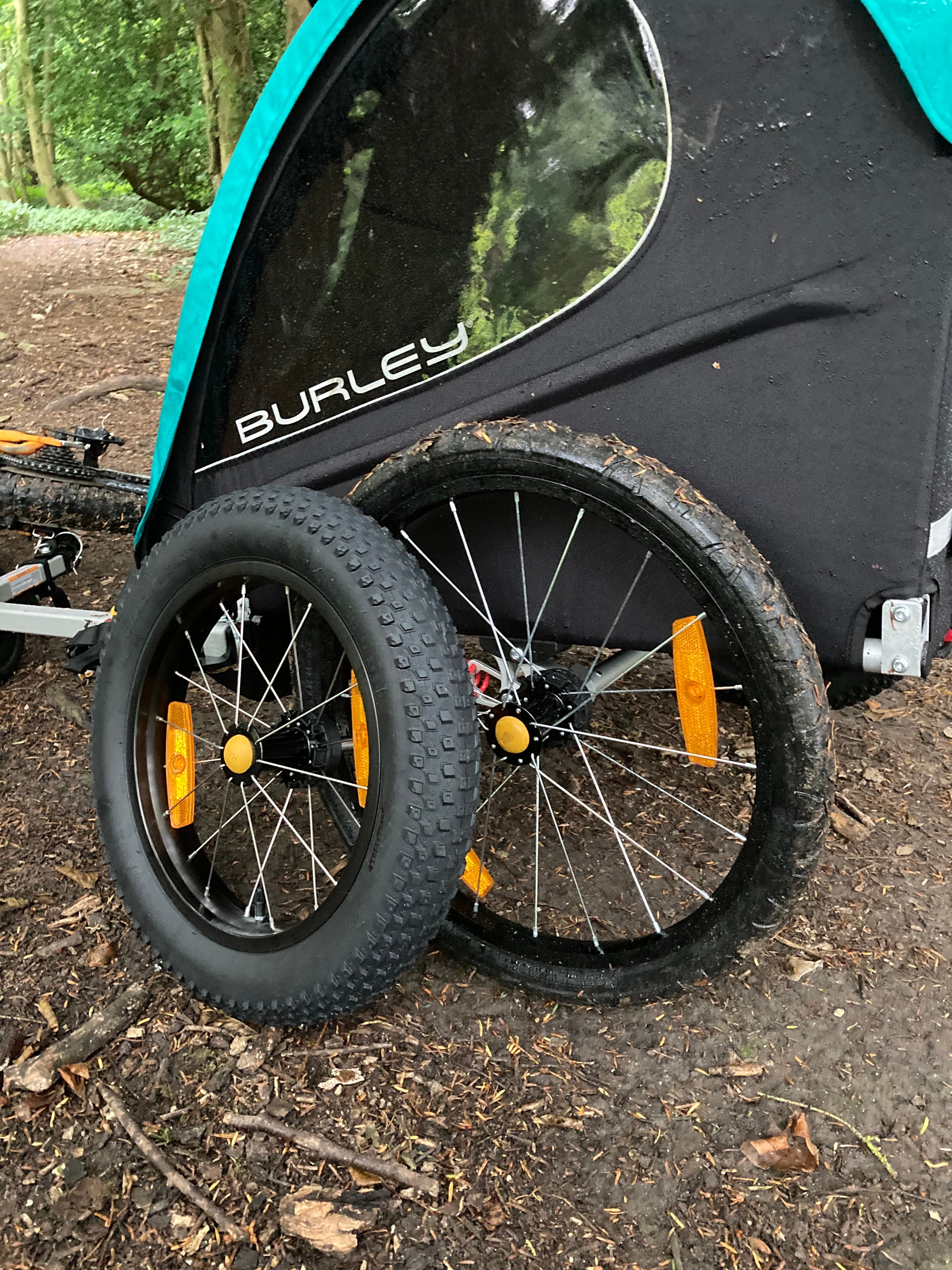 Review Burley 16 Wheel Kit Kids Bike Trailers