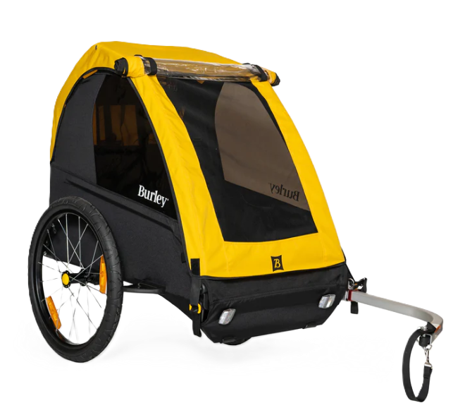 Single seat bike trailer on sale